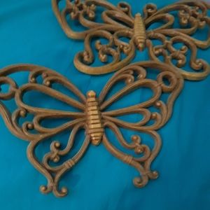 Vintage butterfly wall decor